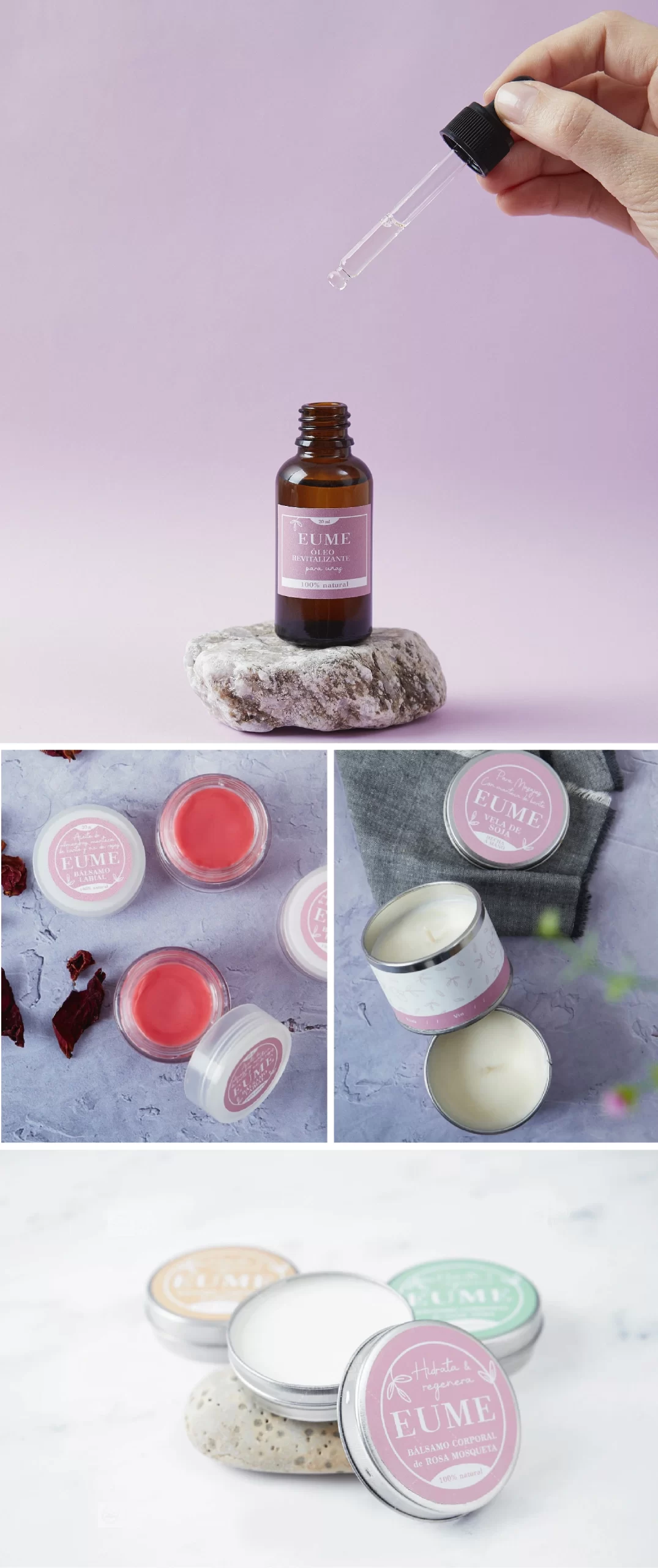 Desarrollo de packaging, etoquetas para serum, etiquetas para bálsamo labial